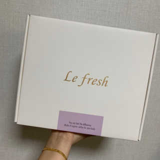Le fresh 르프레시 Le fresh 오픈기념 선물박스 — 5점을 준 리뷰어가 2018년 12월 올린 사용 사진