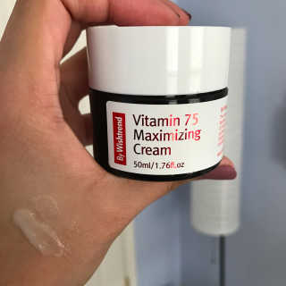 바이 위시트랜드 VITAMIN 75 CREAM — 4.5점을 준 리뷰어가 2017년 2월 올린 사용 사진