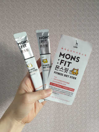 내꺼브랜드 가르시니아 피트니스 다이어트 스틱 MONSFIT — 3.5점을 준 리뷰어가 2019년 6월 올린 사용 사진