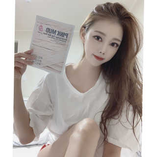 쏘내추럴 핑크 머드 마스크 5매 — 5점을 준 리뷰어가 2019년 11월 올린 사용 사진