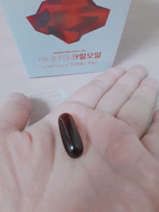 이너블릭 이너타임 크릴오일 — 5점을 준 리뷰어가 2019년 12월 올린 사용 사진