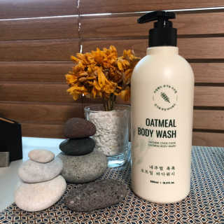 (주)에네스티 내추럴 촉촉  오트밀 바디워시 500ml — 5점을 준 리뷰어가 2019년 10월 올린 사용 사진