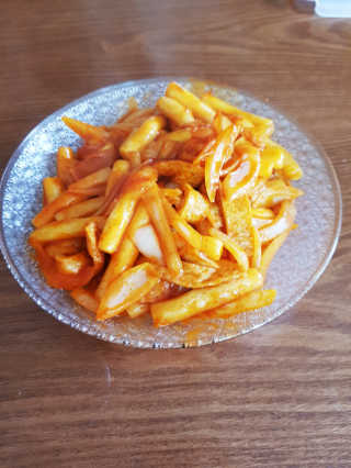 추억의 국민학교 떡볶이 시그니처국떡 + 추억의국떡 3종 — 5점을 준 리뷰어가 2019년 8월 올린 사용 사진