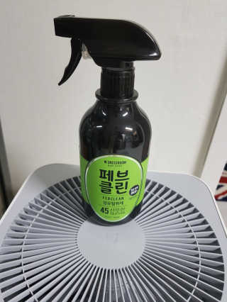 더블유드레스룸 페브클린 500ml — 4점을 준 리뷰어가 2018년 8월 올린 사용 사진