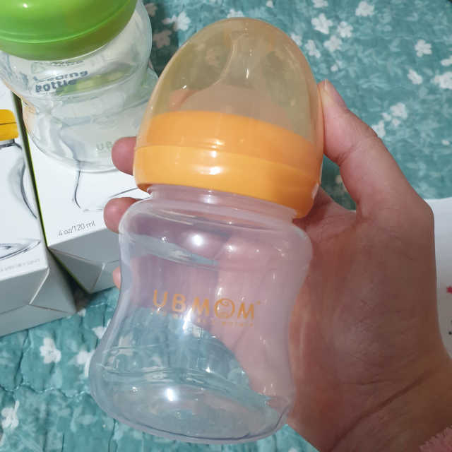 유비맘 신생아젖병 120ml 트리플팩_ 젖꼭지 포함 리뷰 사진
