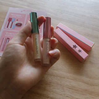 [블랙루즈] 펄블리 아이 글리터 2종 — 5점을 준 리뷰어가 2019년 1월 올린 사용 사진