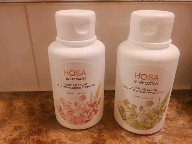 HOSA BODY WASH+BODY LOTION 리뷰 사진