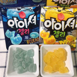아이셔젤리 레몬맛, 아이셔젤리 블루에이드맛 — 5점을 준 리뷰어가 2019년 3월 올린 사용 사진