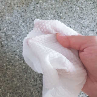 깨끗한나라 빨아쓰는 행주타올 — 4점을 준 리뷰어가 2019년 3월 올린 사용 사진