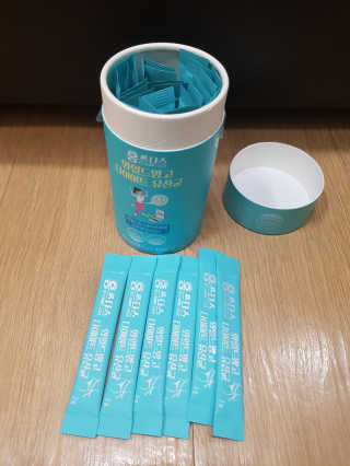 홍쓰다스 다이어트유산균, 체지방감소와 장건강개선 — 4점을 준 리뷰어가 2020년 1월 올린 사용 사진