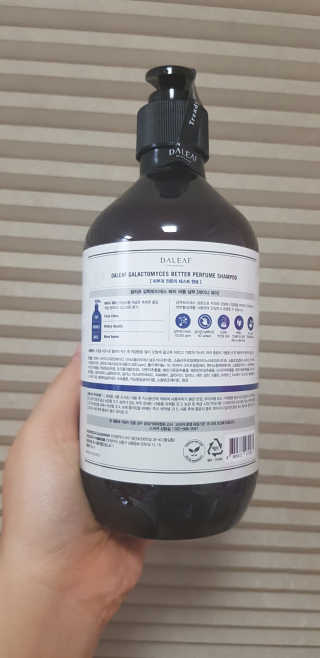 달리프 베러 퍼퓸 샴푸 1000ml 레이니데이 or 일랑로즈 — 4점을 준 리뷰어가 2018년 11월 올린 사용 사진