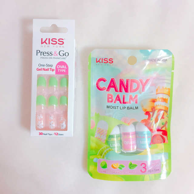 키스뉴욕 캔디밤+프레스앤고 세트 리뷰 사진