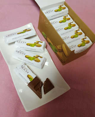 멜로디 피스타치오 초콜릿 25개입 550g — 5점을 준 리뷰어가 2017년 11월 올린 사용 사진