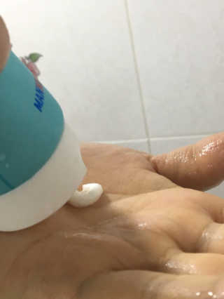 매너릭 올인원 딥클렌징폼 앤 쉐이빙 — 4.5점을 준 리뷰어가 2020년 2월 올린 사용 사진