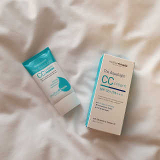 마더메이드 더 아쿠아라이트 CC크림 SPF50+ PA+++ — 5점을 준 리뷰어가 2019년 5월 올린 사용 사진