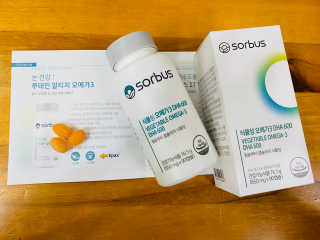 소버스 식물성 오메가3 DHA 600 — 5점을 준 리뷰어가 2020년 1월 올린 사용 사진
