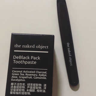 the naked object 디블랙팩치약 디블랙칫솔 세트 — 5점을 준 리뷰어가 2019년 3월 올린 사용 사진