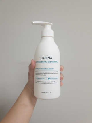 코에나샴푸 500ml — 1점을 준 리뷰어가 2019년 7월 올린 사용 사진