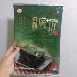 광천우리맛김 파래향 듬뿍, 바삭한 광천우리파래김 6매10봉 — 4.83점을 준 리뷰어가 2018년 5월 올린 사용 사진