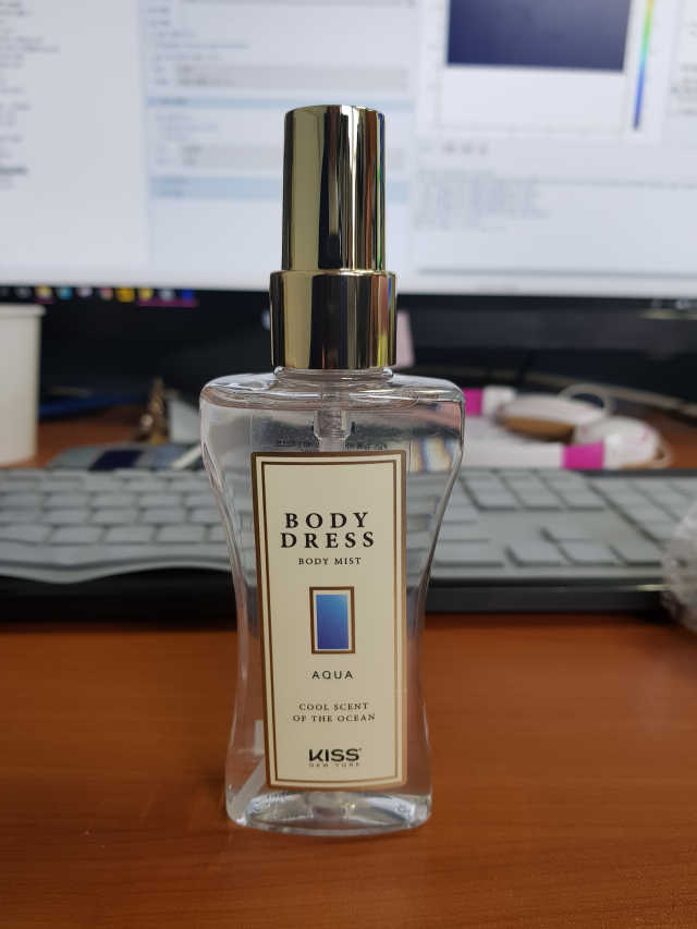 키스뉴욕 바디드레스 아쿠아 리뷰 사진