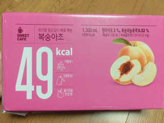 스위트 카페 스위트카페 복숭아초,자몽초 — 5점을 준 리뷰어가 2018년 8월 올린 사용 사진