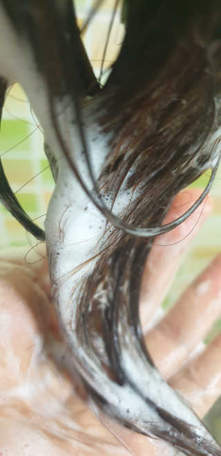 코에나샴푸 자연유래 식물성 코에나 샴푸 50ml — 5점을 준 리뷰어가 2020년 4월 올린 사용 사진