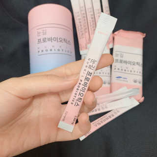 눈길 프로바이오틱스 눈길 콜라겐 프로바이오틱스 — 2.5점을 준 리뷰어가 2019년 11월 올린 사용 사진