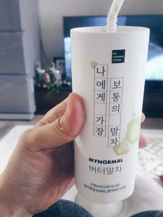마이노멀 버터말차 - 방탄말차 6개입 — 5점을 준 리뷰어가 2019년 7월 올린 사용 사진