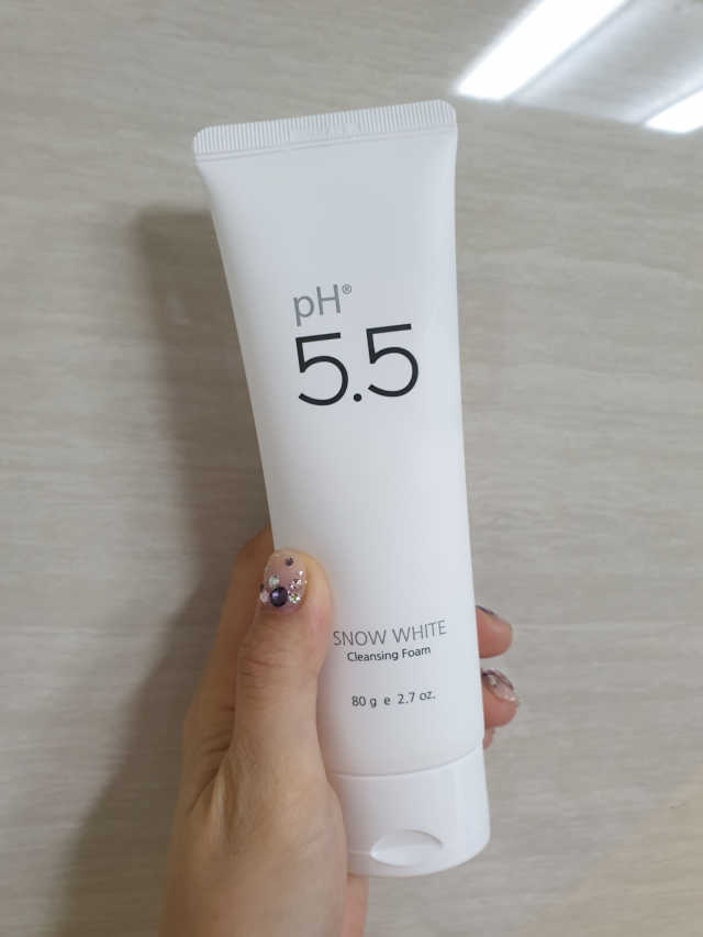 포므시 스노우화이트클렌징폼pH5.5 리뷰 사진