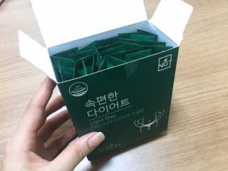 네츄럴굿띵스 속편한 다이어트 30포 — 4점을 준 리뷰어가 2019년 8월 올린 사용 사진