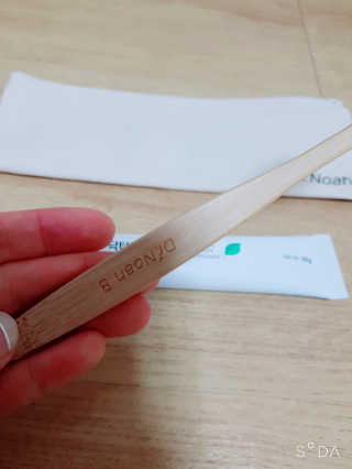 닥터노아 칫솔치약 휴대용 세트 — 5점을 준 리뷰어가 2019년 12월 올린 사용 사진