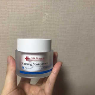 셀퓨전씨 카밍 다운 크림 — 5점을 준 리뷰어가 2018년 11월 올린 사용 사진