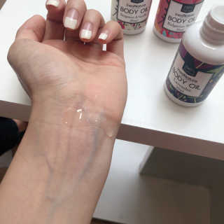 이네스네이쳐 천연 바디오일 미니 3종세트 50ml — 5점을 준 리뷰어가 2018년 6월 올린 사용 사진