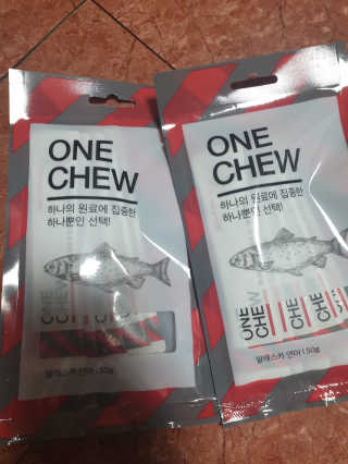 펫프렌즈 생고기가 한봉지 가득 원츄 50g — 4.5점을 준 리뷰어가 2020년 1월 올린 사용 사진