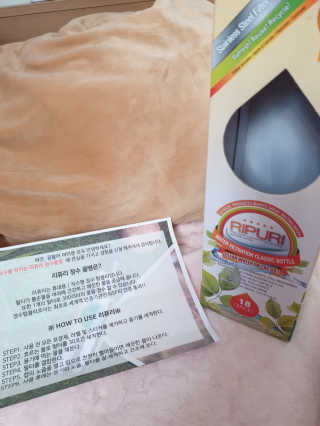 비타맘 지구를 지키는 리퓨리 정수물병 - 플라스틱 남용 예방 — 5점을 준 리뷰어가 2020년 2월 올린 사용 사진