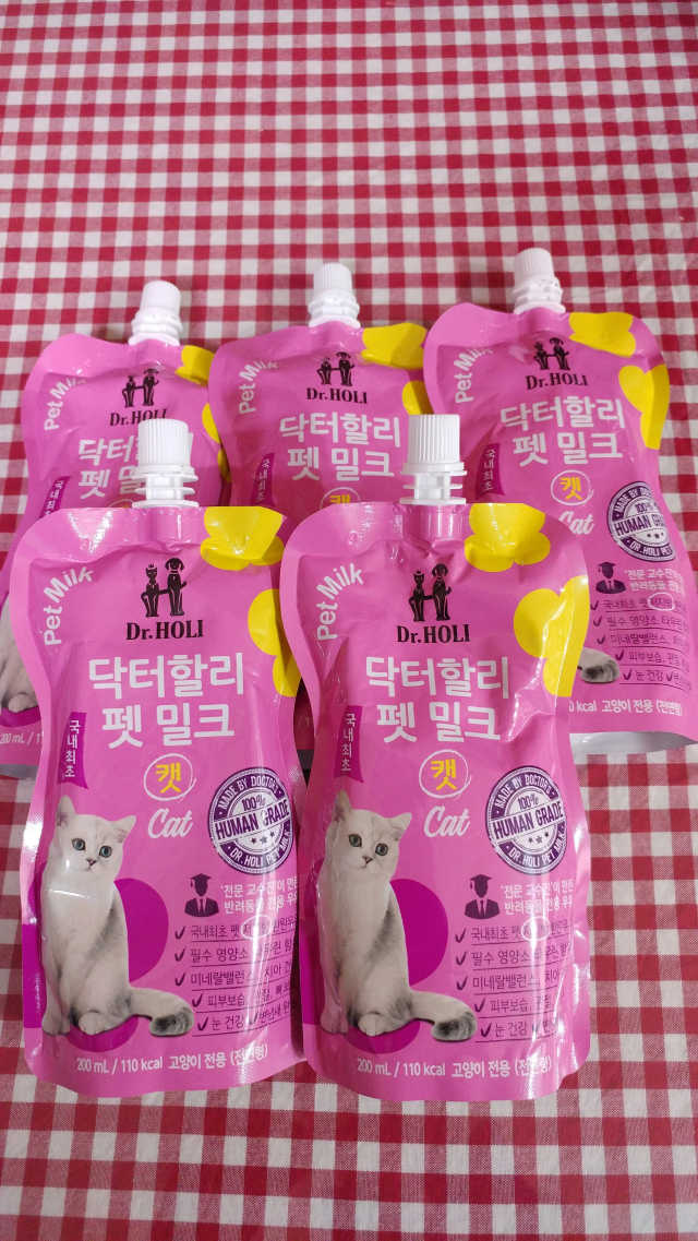 닥터할리 캣밀크_5개입 리뷰 사진