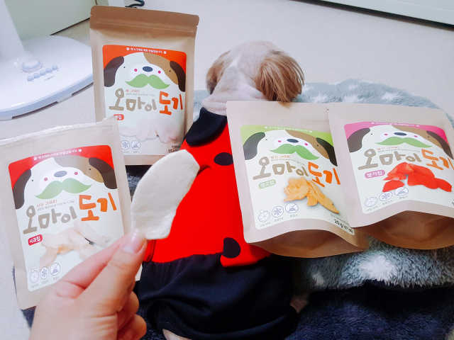 오마이도기 동결건조 과일칩 리뷰 사진