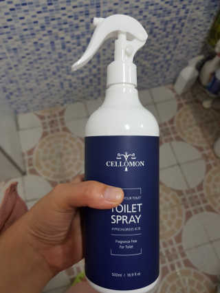 셀로몬 토일렛 스프레이 500ml — 4점을 준 리뷰어가 2018년 5월 올린 사용 사진