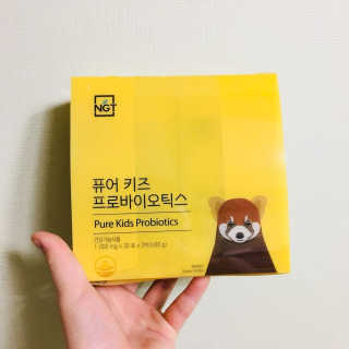 네츄럴굿띵스 퓨어 키즈 프로바이오틱스 60포 — 5점을 준 리뷰어가 2018년 1월 올린 사용 사진