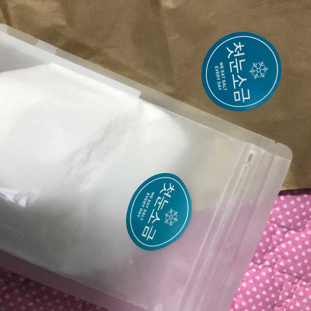 첫눈소금 프리미엄 용융소금 250g 리뷰 사진