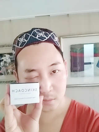 스킨코치 딥 모이스쳐 5D 수분크림 — 4점을 준 리뷰어가 2018년 3월 올린 사용 사진