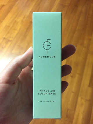 포렌코즈 인헤일 에어 컬러 베이스 — 3.5점을 준 리뷰어가 2017년 9월 올린 사용 사진