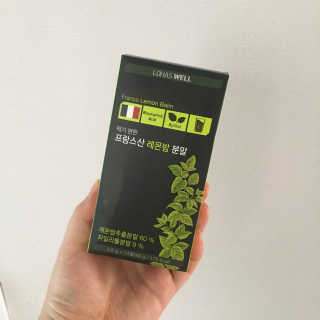 로하스웰 프랑스산 레몬밤 분말 — 5점을 준 리뷰어가 2018년 5월 올린 사용 사진