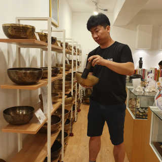 [젠테라피네츄럴힐링센터] 싱잉볼 명상 1회 1인이용권 — 5점을 준 리뷰어가 2019년 9월 올린 사용 사진
