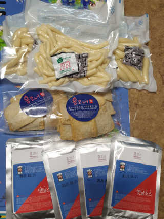 잠실맛집,홍코너떡볶이가우리집에[옛날맛,짜장맛옵션] — 5점을 준 리뷰어가 2019년 11월 올린 사용 사진