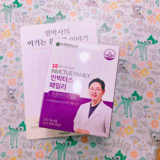 라플레 유해균을 이겨 튼튼한 장으로,  인빅터스 패밀리 — 5점을 준 리뷰어가 2019년 4월 올린 사용 사진