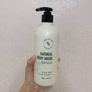 (주)에네스티 내추럴 촉촉  오트밀 바디워시 500ml — 5점을 준 리뷰어가 2019년 11월 올린 사용 사진