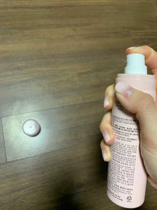 쏘내추럴 올데이 메이크업 픽서 — 4.5점을 준 리뷰어가 2019년 8월 올린 사용 사진