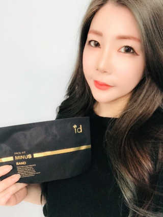 아이디플라코스메틱 아이디 페이스핏 마이너스 밴드 — 4.5점을 준 리뷰어가 2019년 9월 올린 사용 사진