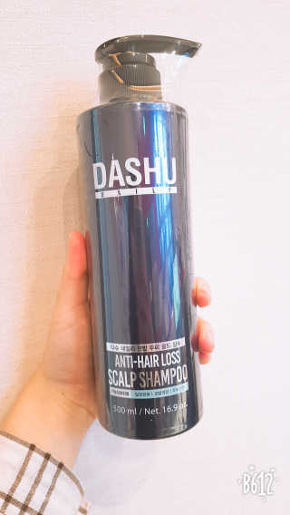 다슈코리아 다슈 데일리 단백질 한방 두피 골드 샴푸 500ml — 5점을 준 리뷰어가 2018년 11월 올린 사용 사진